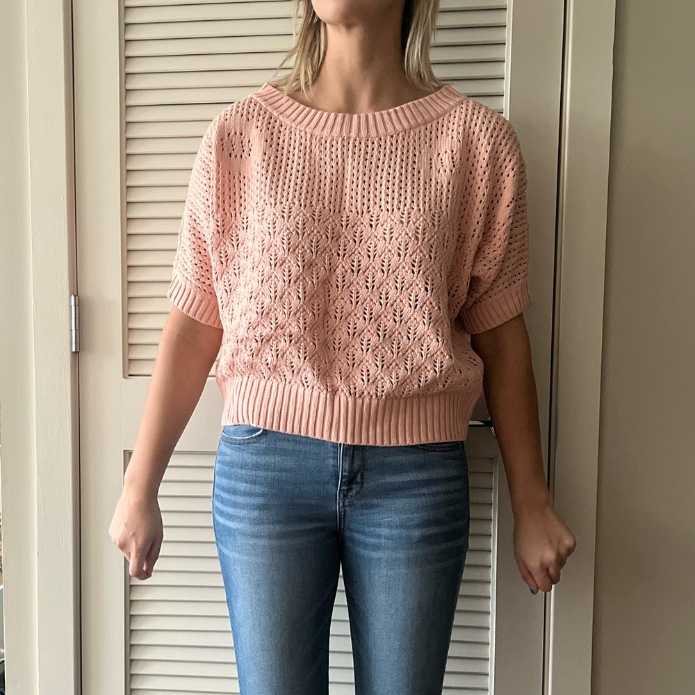 FOREVER 21 knit scoop neck sweater